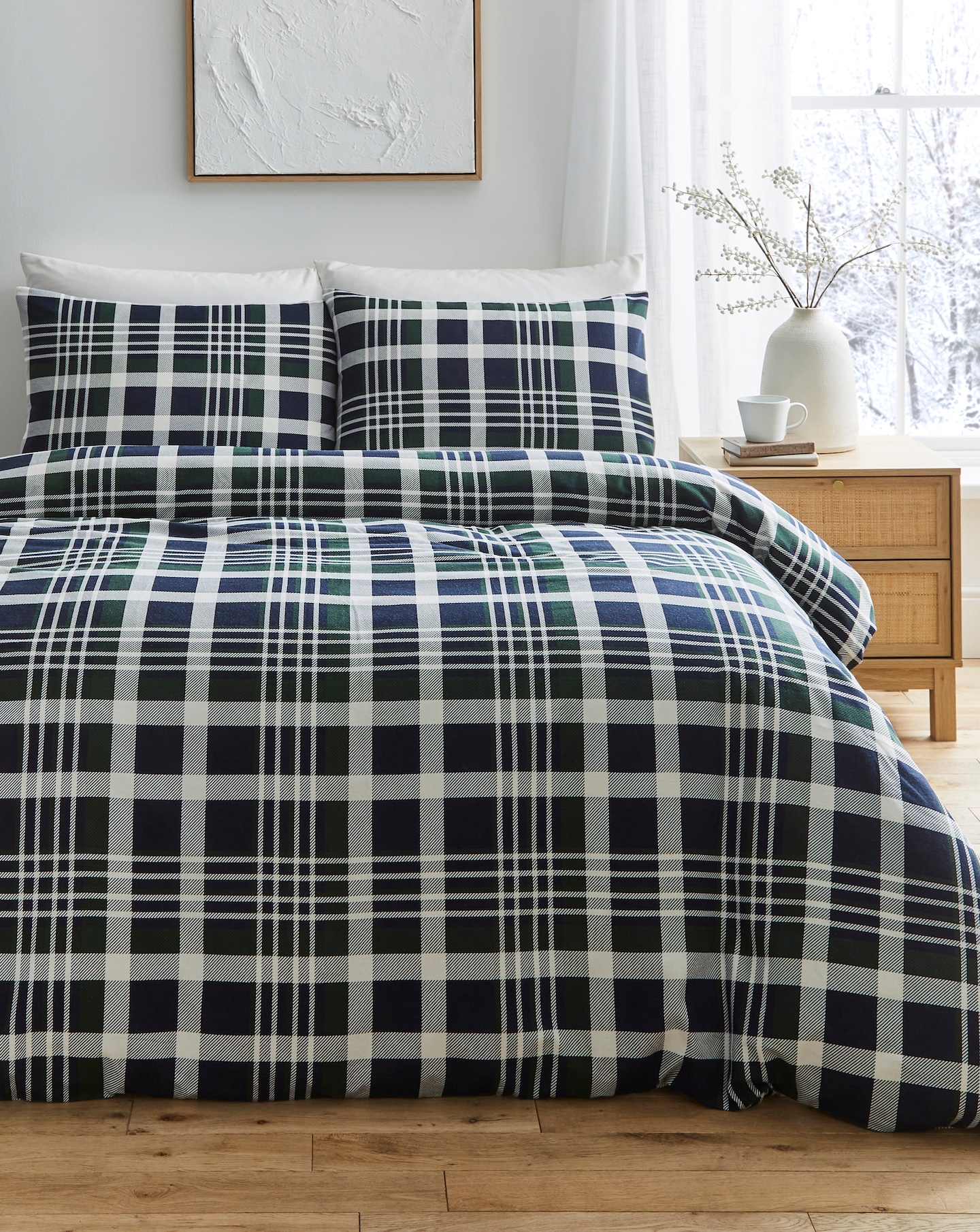 Skye Brushed Cotton Duvet Cover Set