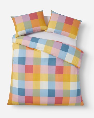 Darcy Bright Check Duvet Cover Set