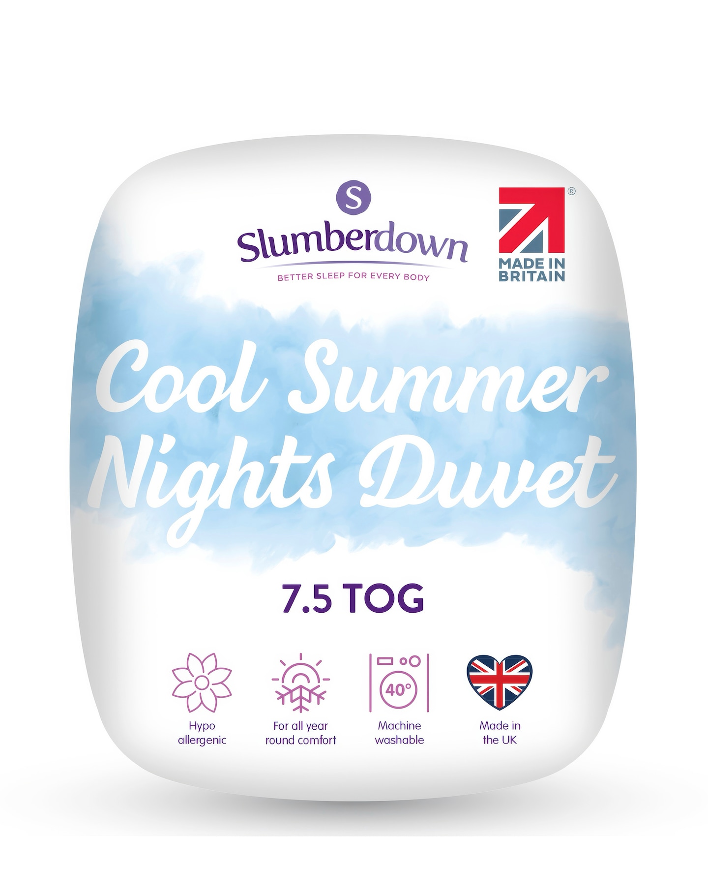 Slumberdown Summer Nights 7.5 Tog Duvet