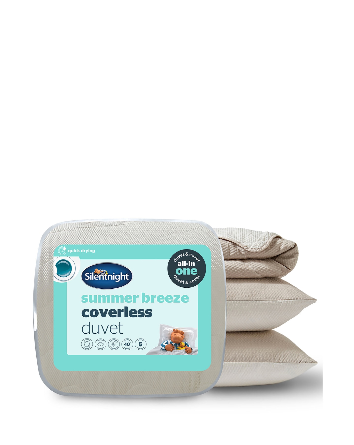 Silentnight Reversible 2.5 Tog Duvet