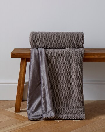 Bobble Fleece Throw