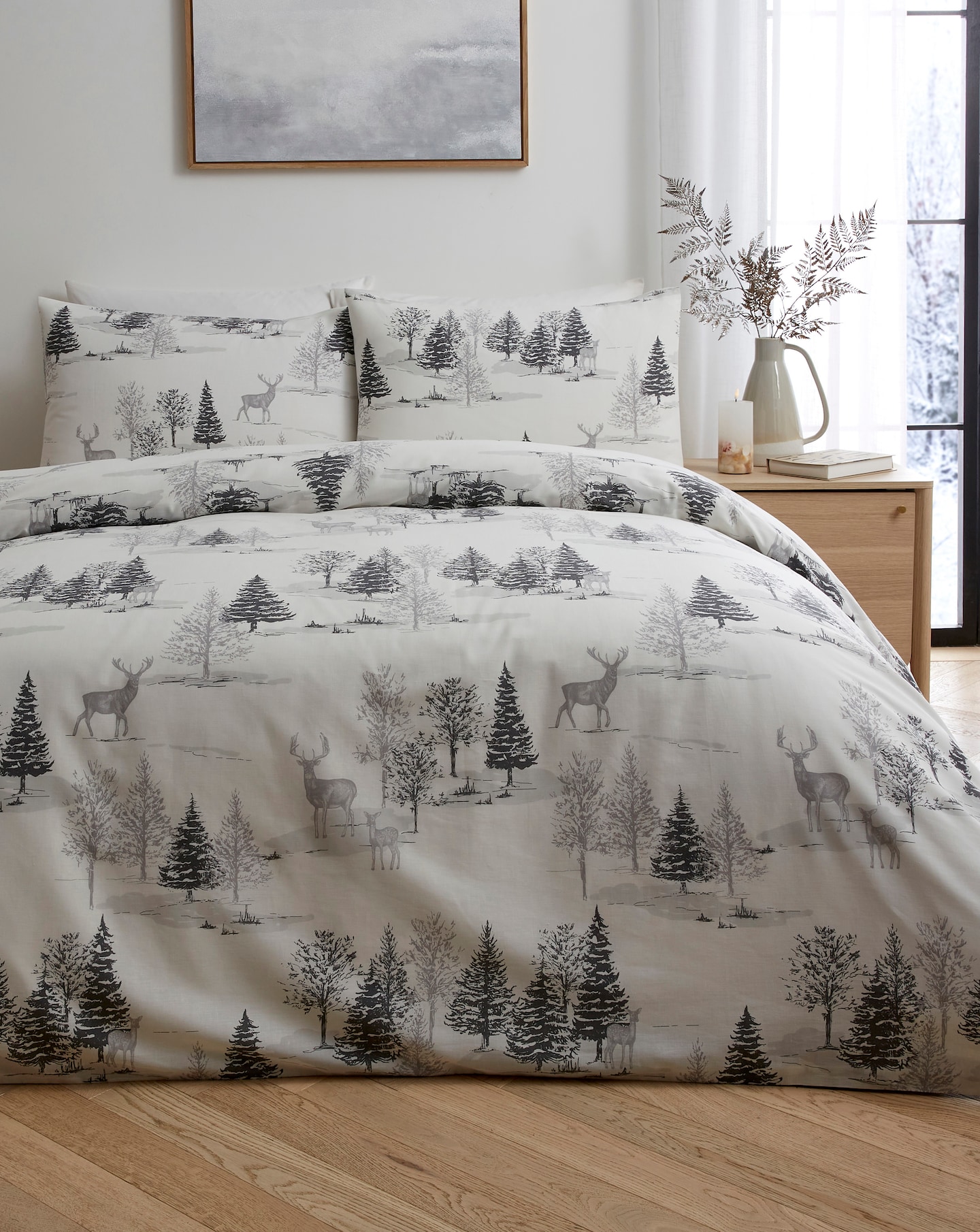 Mountain Stag Duvet Cover Set