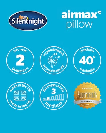Silentnight 2 Pack Airmax Pillow