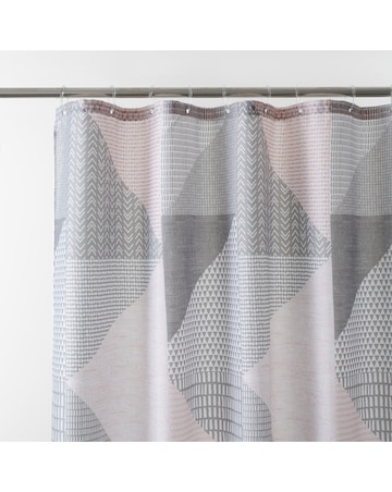 Catherine Lansfield Larsson Geo Shower Curtain