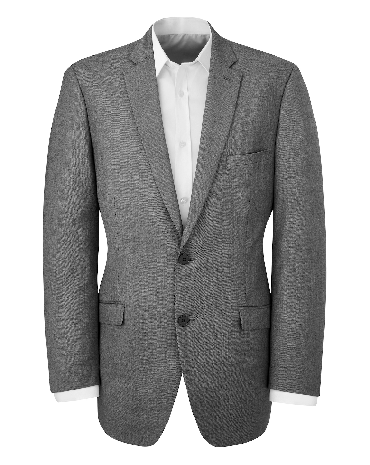 French Connection Light Grey Suit Jacket Regular Length Jacamo