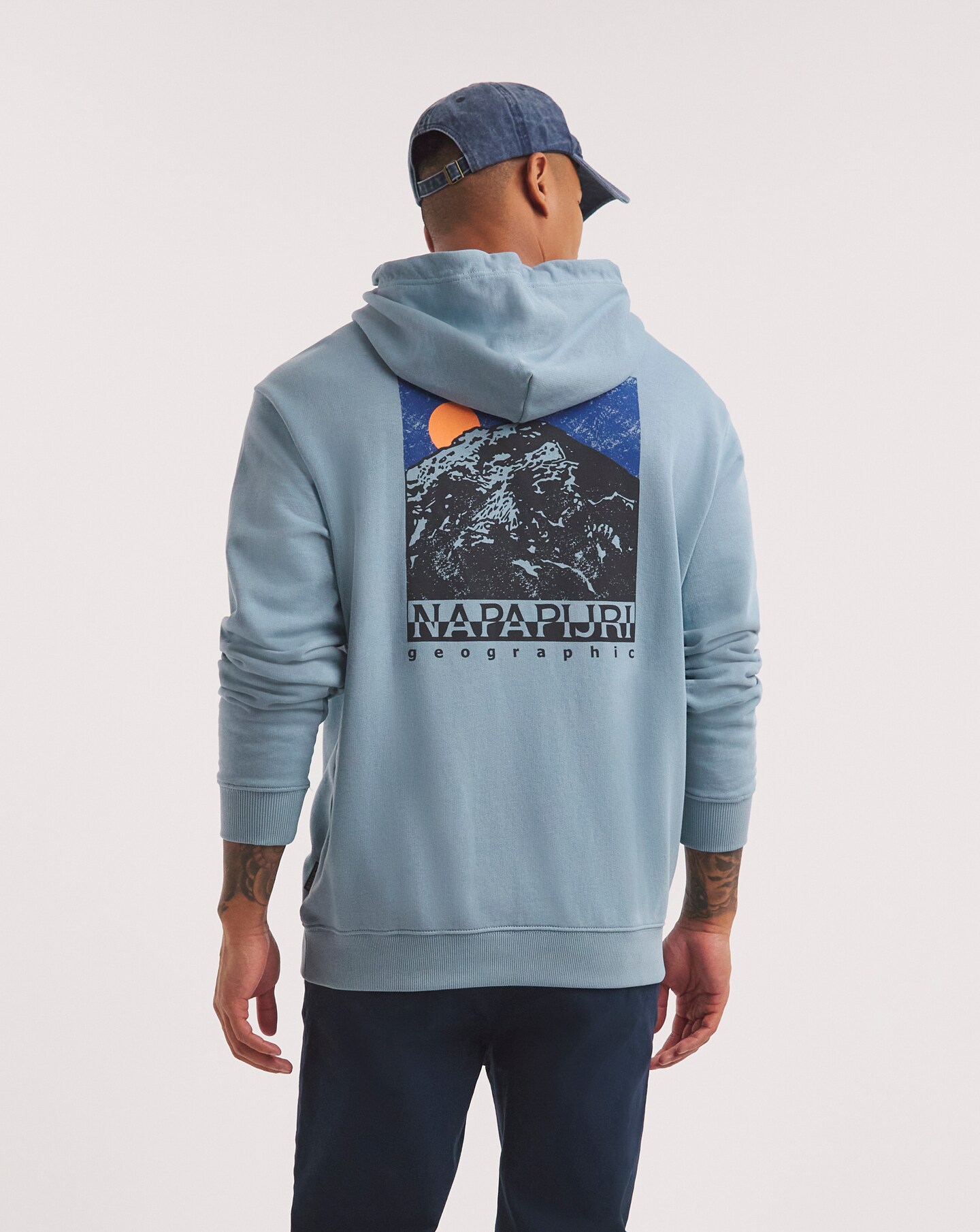 Napapijri spine online hit overhead hoodie