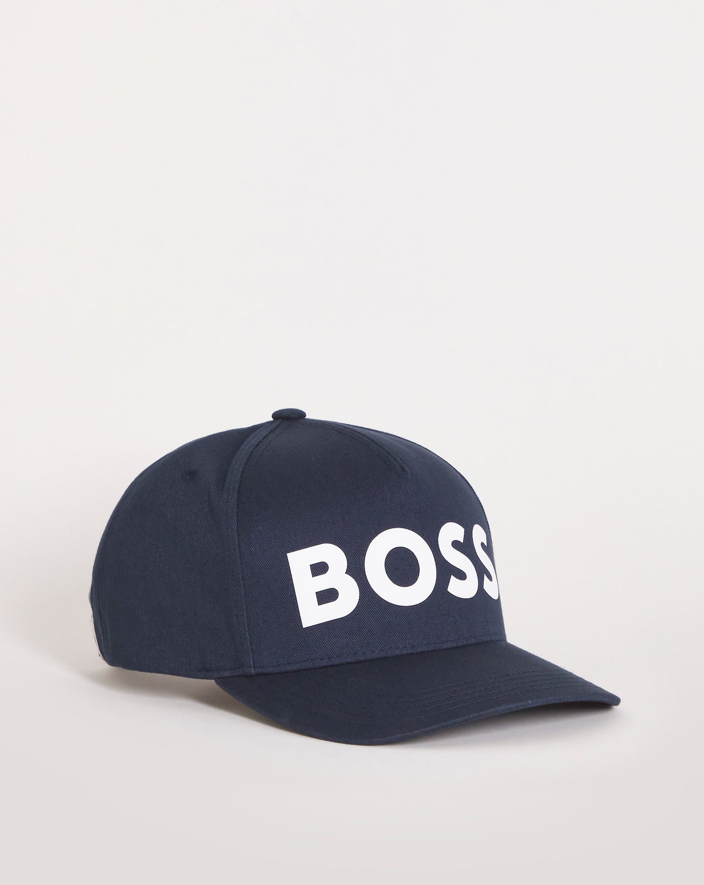 BOSS Navy Large Logo Cap