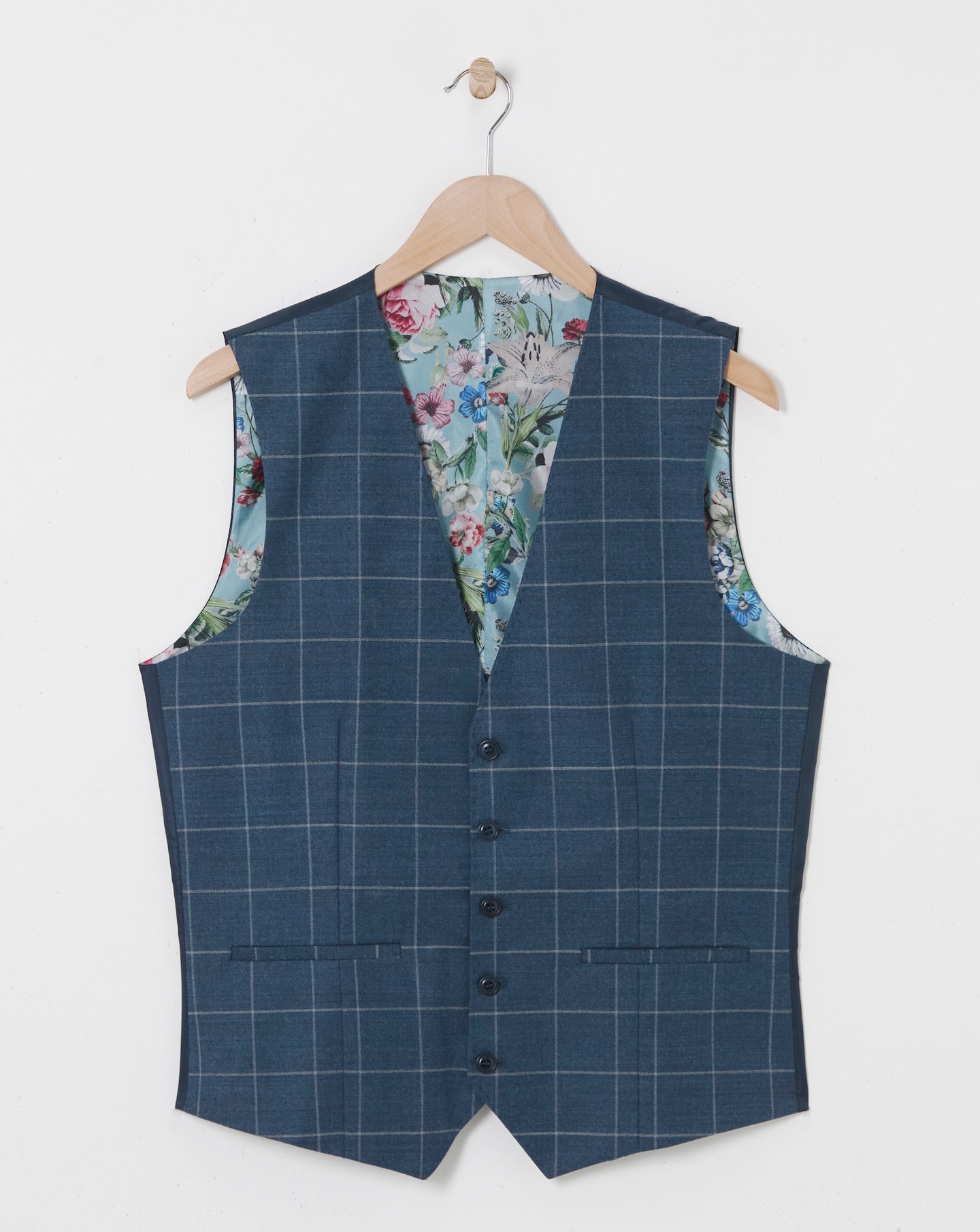 William Hunt Flannel Airforce Waistcoat