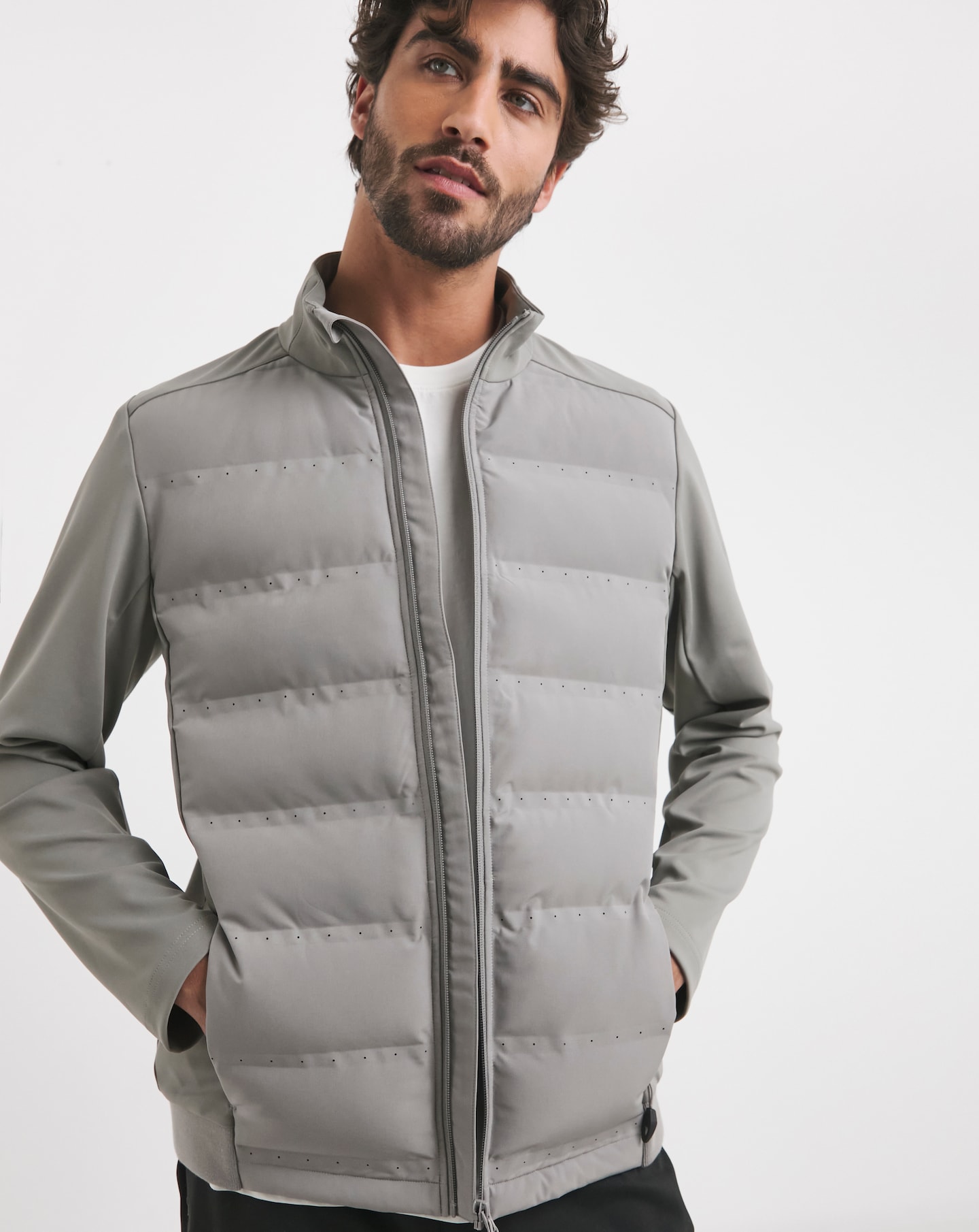 Snowdonia Hybird Padded Bomber