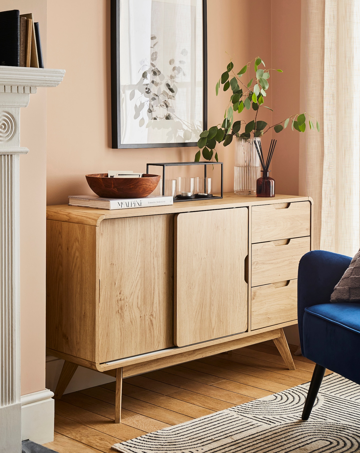 Oslo Sliding Door Sideboard