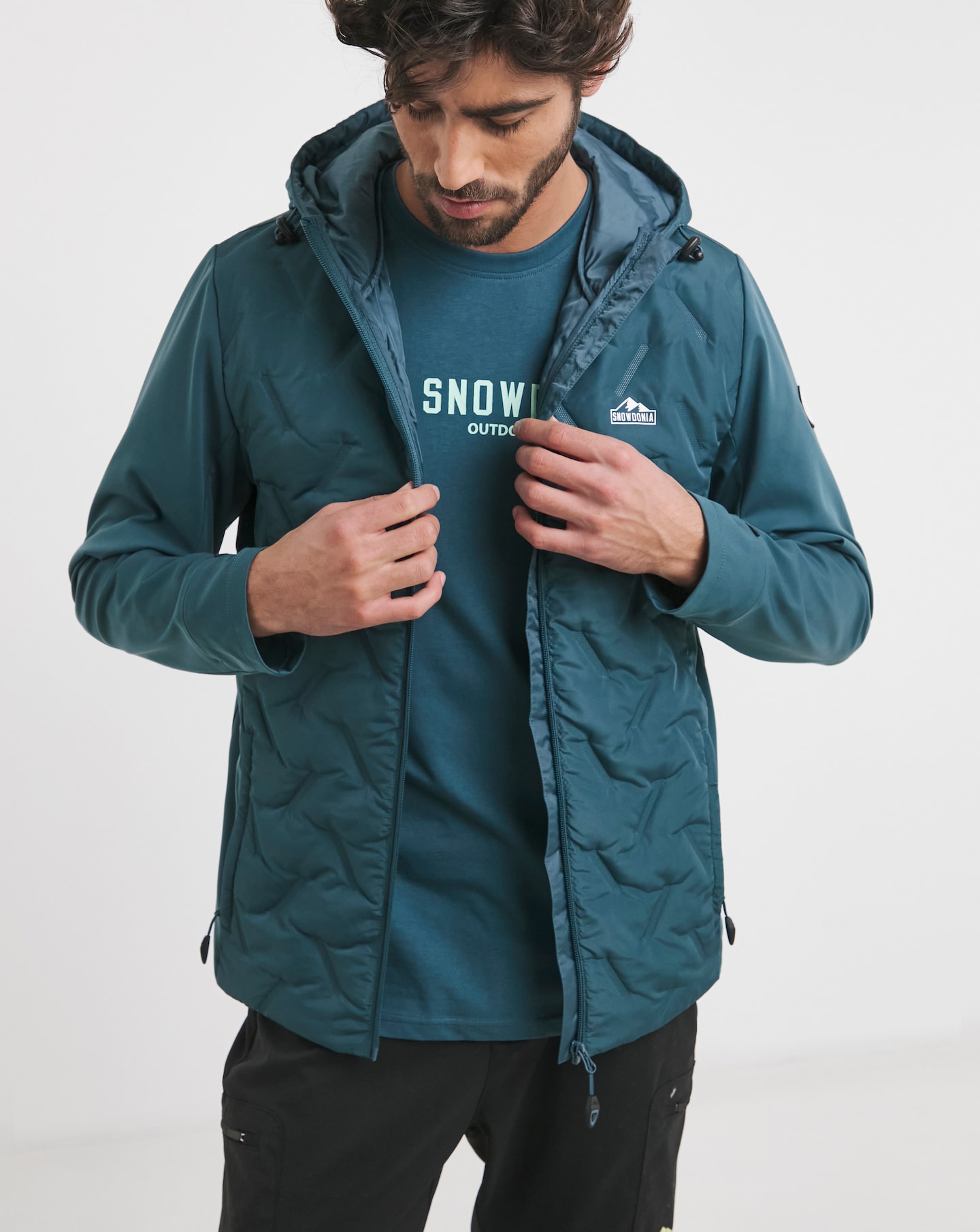 Snowdonia Hybrid Hooded Jacket