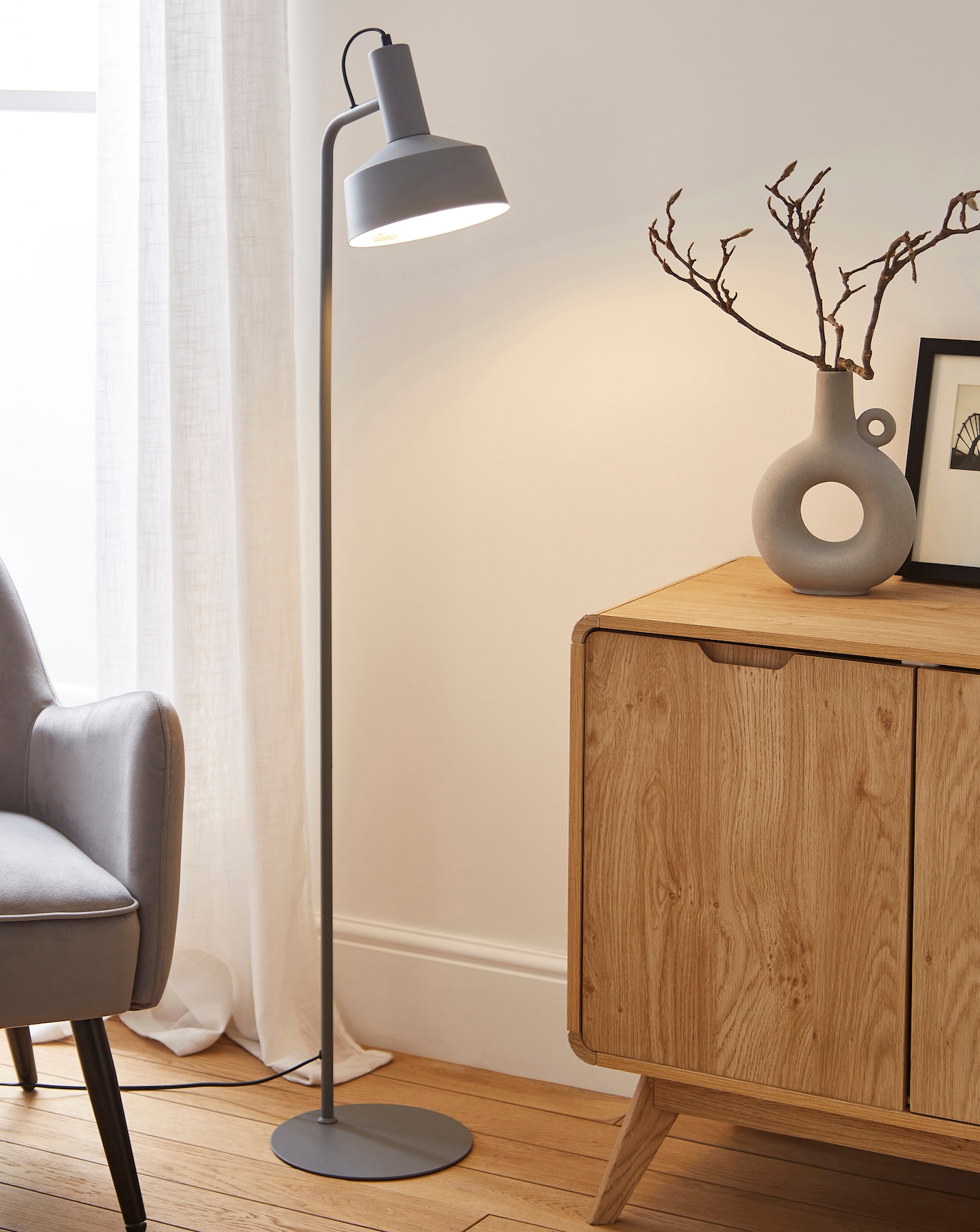 New In - Metal Floor Lamp