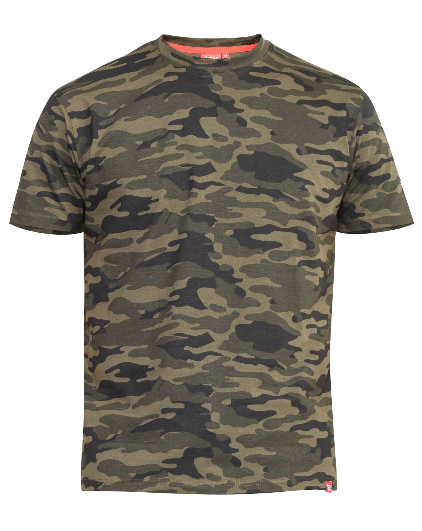 D555 Gaston Camouflage Print T-Shirt