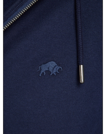Raging Bull Classic Zip Through Hoodie Navy
