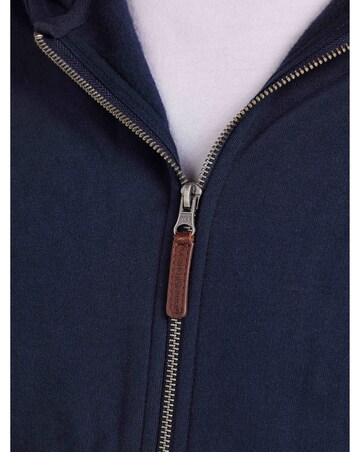 Raging Bull Classic Zip Through Hoodie Navy