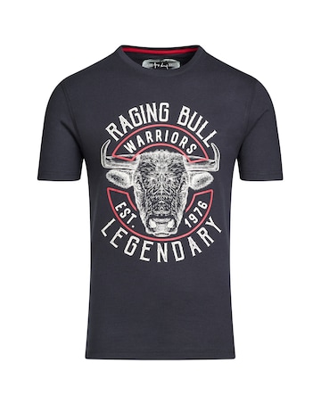Raging Bull Warriors T-Shirt Black