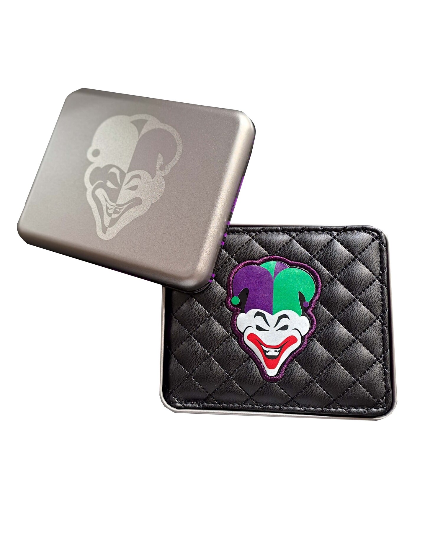 JOKER D レザーカードホルダー JOKER D レザーカードホルダー The Joker Wallet In Gift Tin | Jacamo