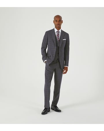 Skopes Jacob Suit Waistcoat Grey Check