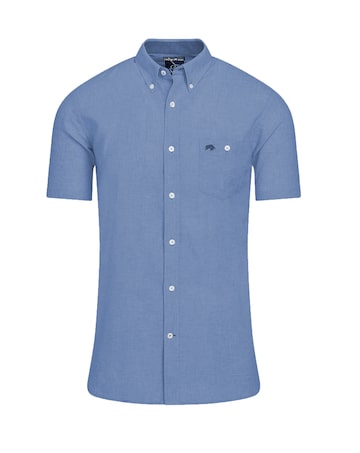 Raging Bull 2 Pack SS Linen Shirt Multi