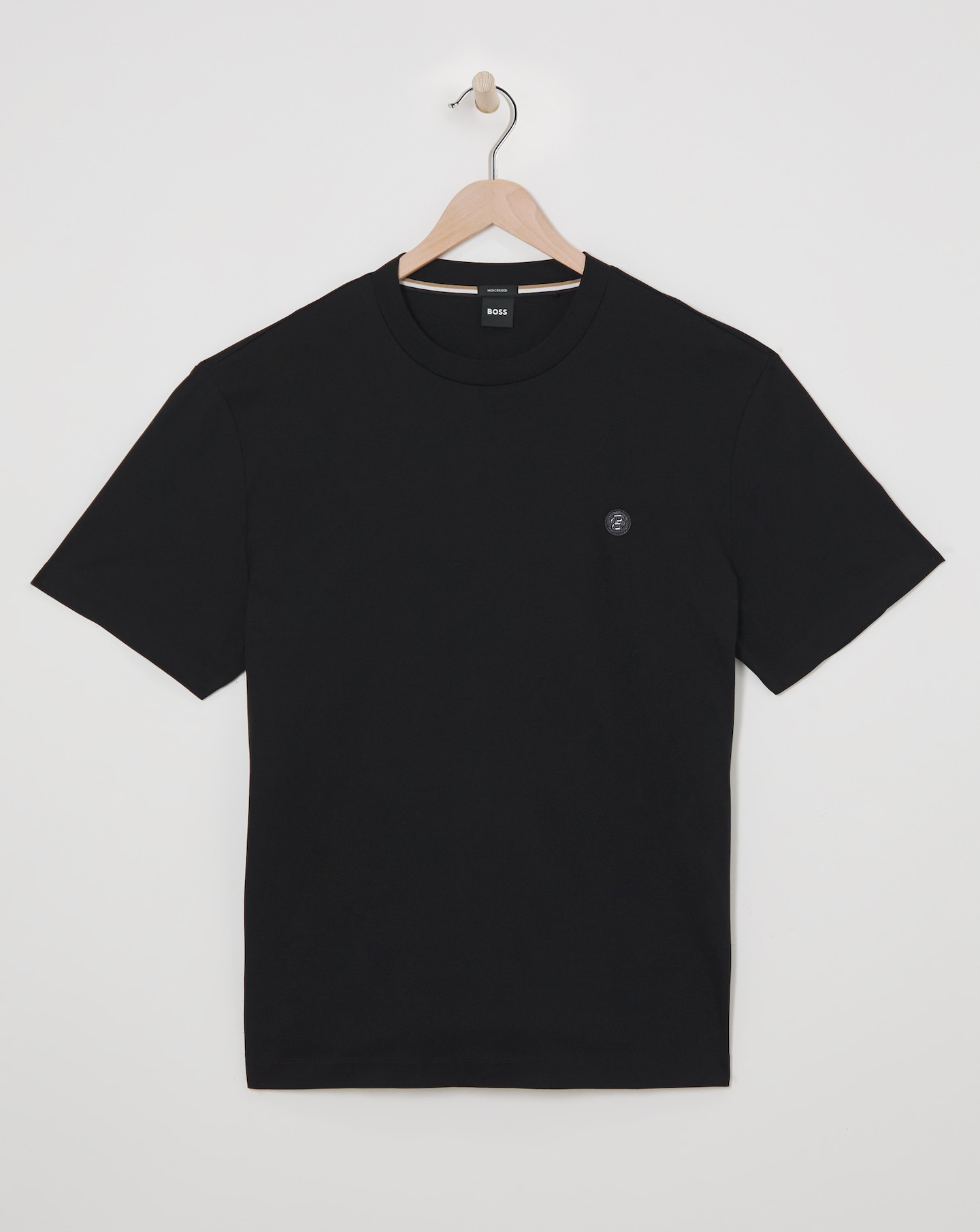 BOSS BB Metallic Logo Black T-shirt