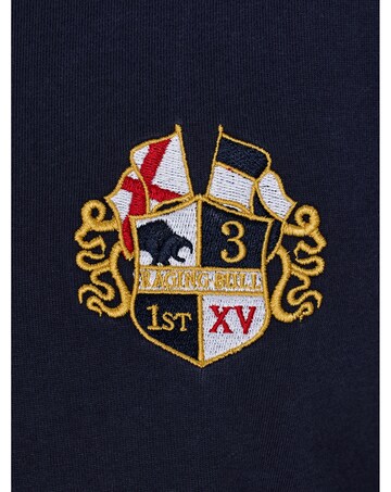 Raging Bull Classic Long Sleeve Rugby Navy