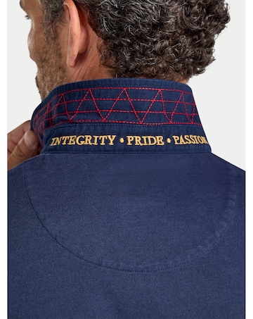 Raging Bull Classic Long Sleeve Rugby Navy