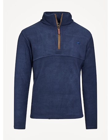 Raging Bull Fleece Quarter Zip Navy