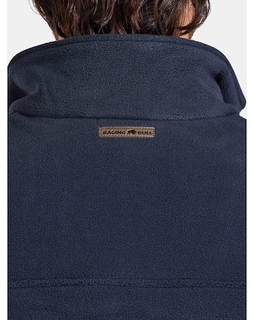 Raging Bull Fleece Quarter Zip Navy