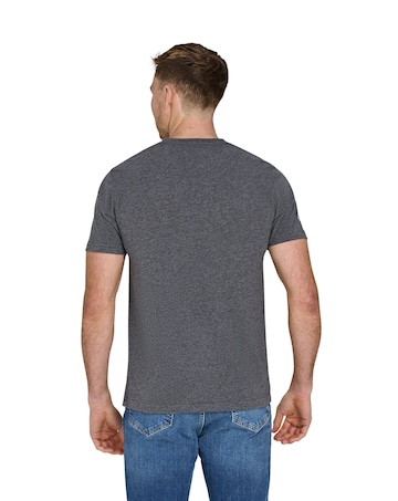 Raging Bull Work Hard Ride Easy T-Shirt Charcoal