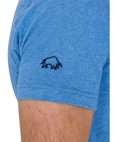 Raging Bull Union Jack Bull T-Shirt Denim Blue