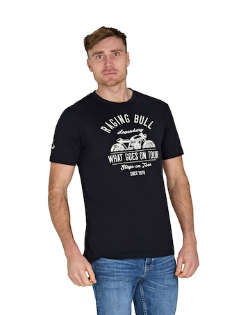 Raging Bull RB Ride Out T-Shirt Black