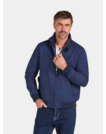 Raging Bull Classic Harrington Jacket Navy