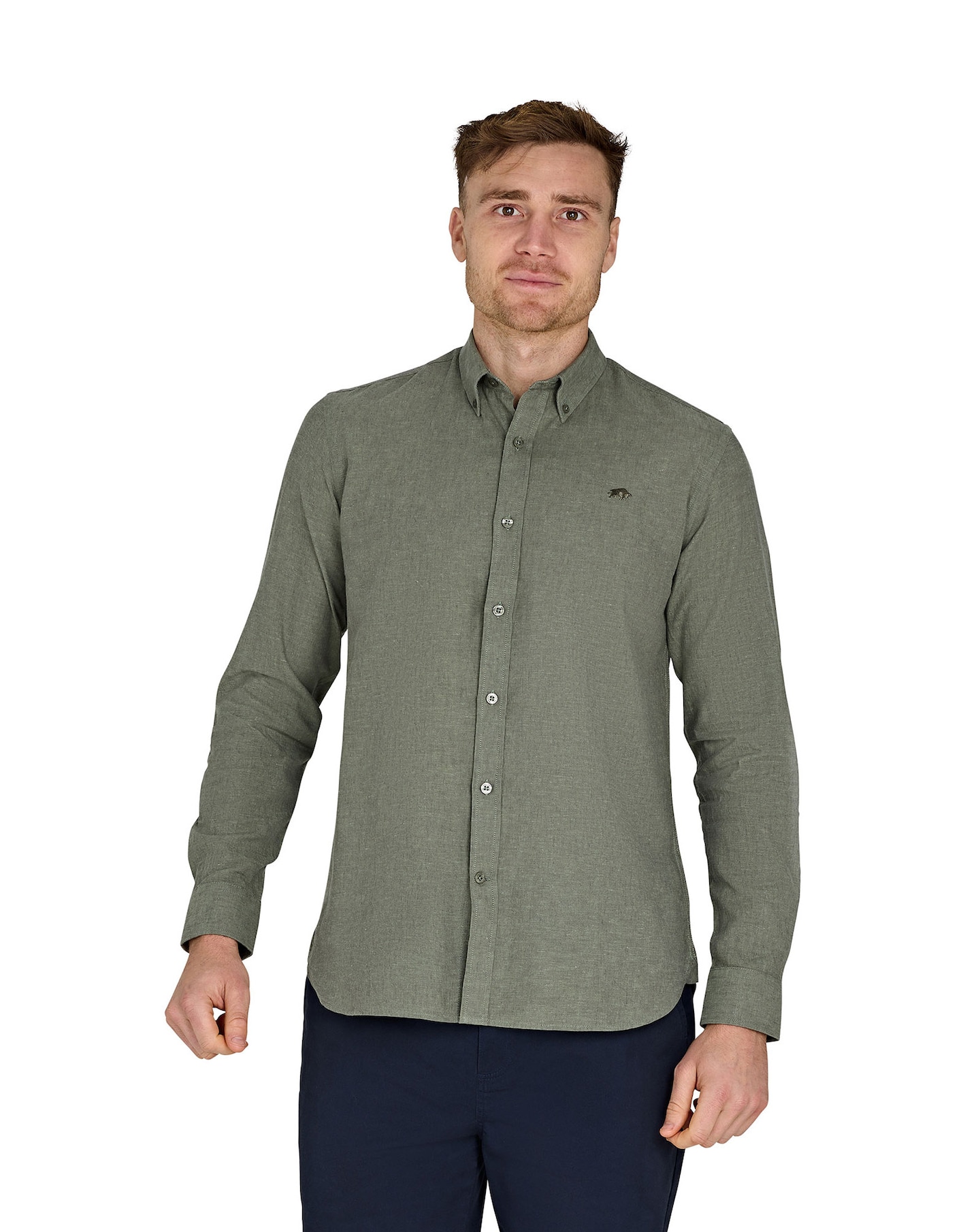Raging Bull Classic LS Linen Shirt