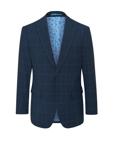 Skopes Spencer Suit Jacket Navy Check