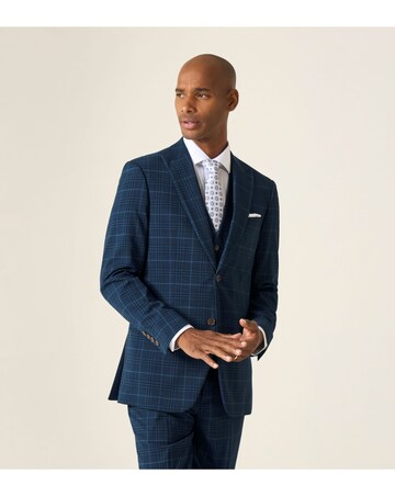 Skopes Spencer Suit Jacket Navy Check