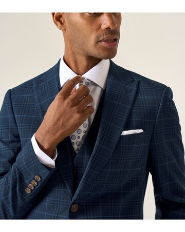 Skopes Spencer Suit Jacket Navy Check