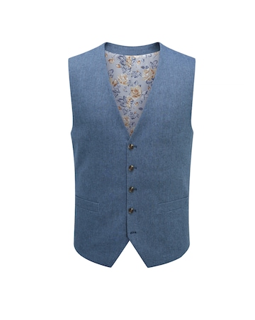 Skopes Calvados Suit Waistcoat Blue