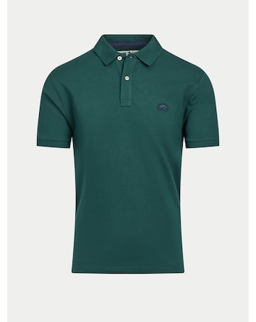 Raging Bull Classic Organic Polo   Forest