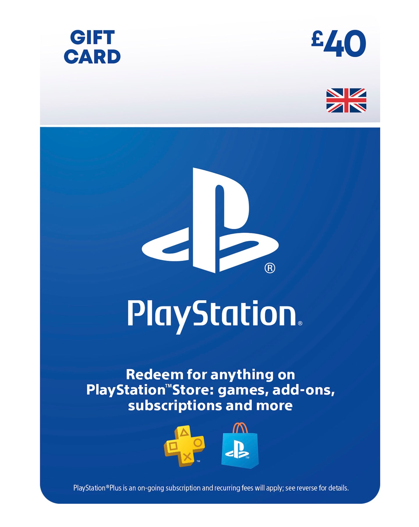 PlayStation Store Gift Card - #40