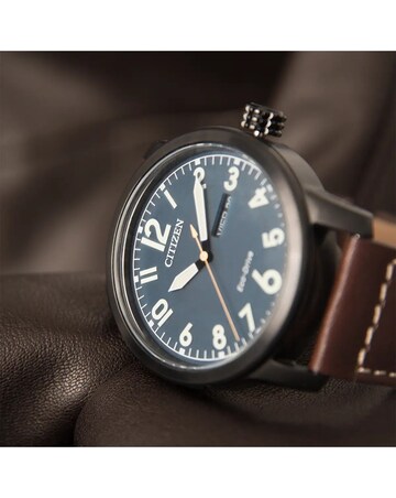 Citizen Eco-Drive Military Strap Watch