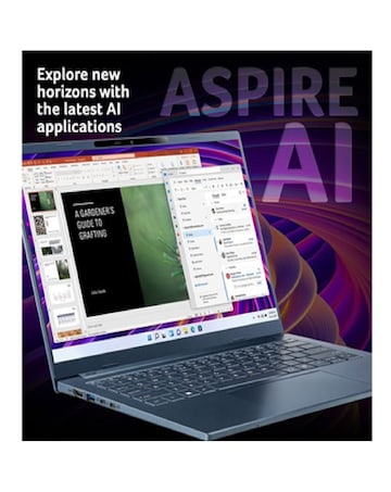 Acer Aspire 14in Copilot+ Laptop - Snapdragon X 16GB 512GB FHD+