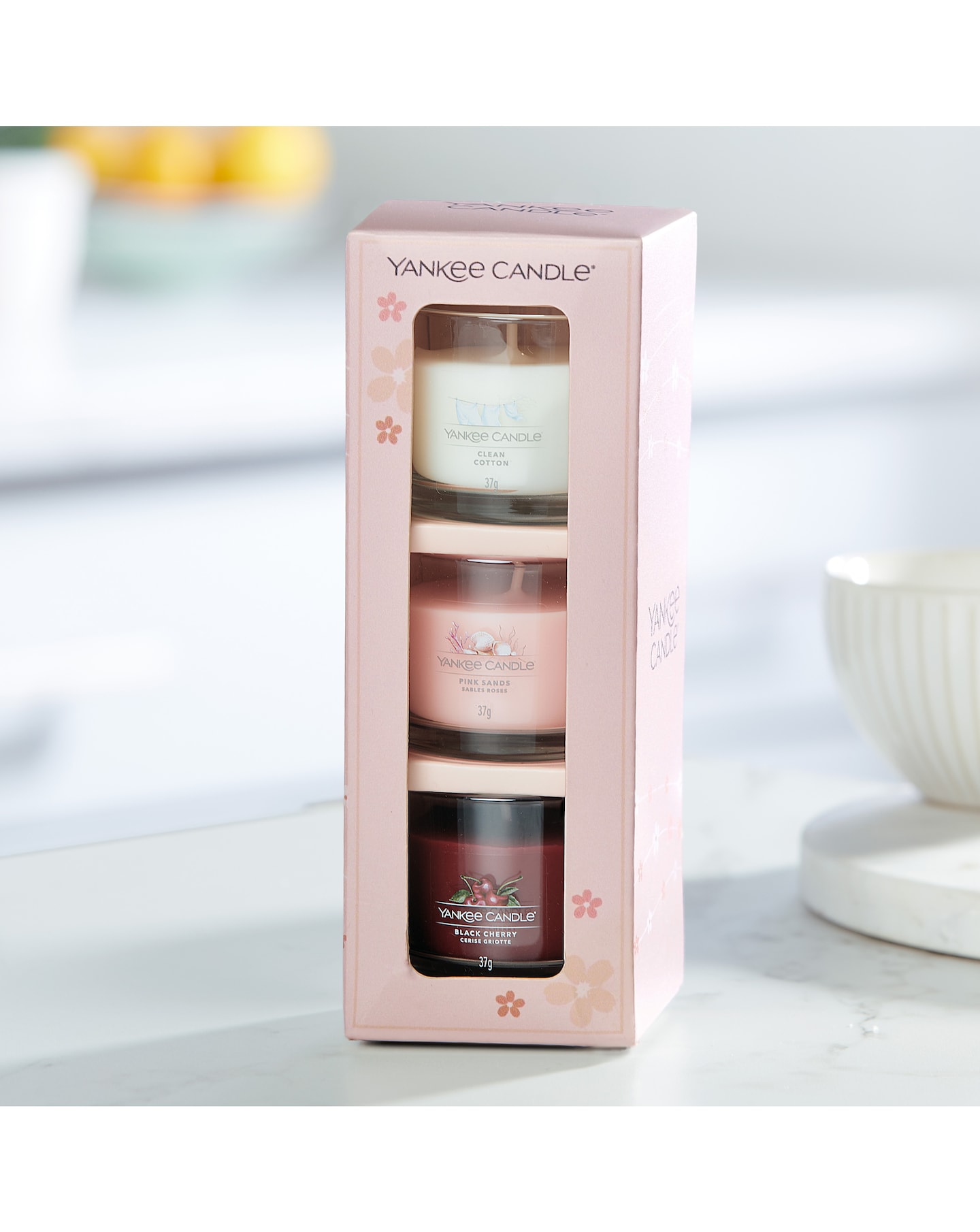 New In - Yankee Candle 3 Mini Filled Votive Set