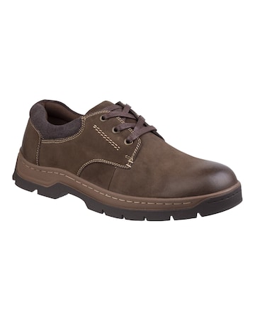 Cotswold Thickwood Burnished Leather Casual Shoe