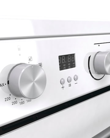 Hisense HDE3211BWUK Freestanding Electric Cooker - White