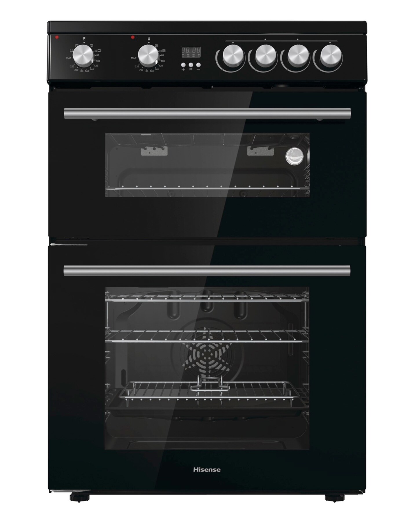 Hisense HDE3211BBUK Freestanding Electric Cooker - Black