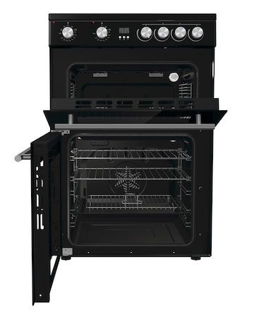 Hisense HDE3211BBUK Freestanding Electric Cooker - Black