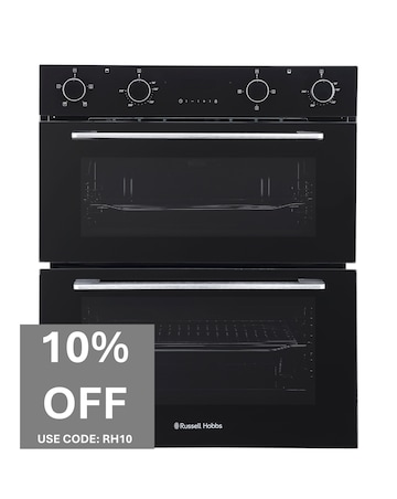 Russell Hobbs RH72DEO1001B Built-Under Electric Fan Oven - Black