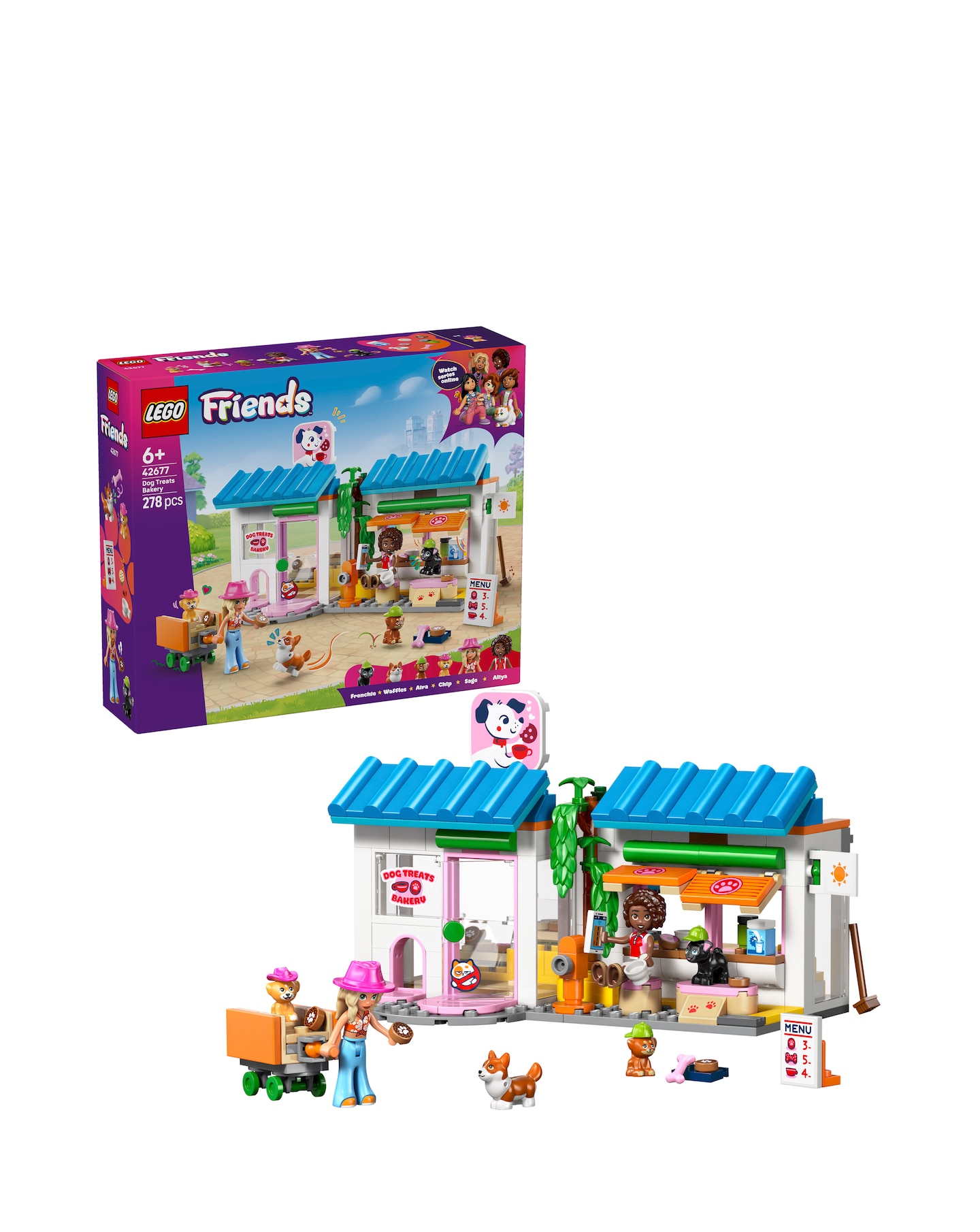 New In - LEGO Friends Dog Treats Bakery